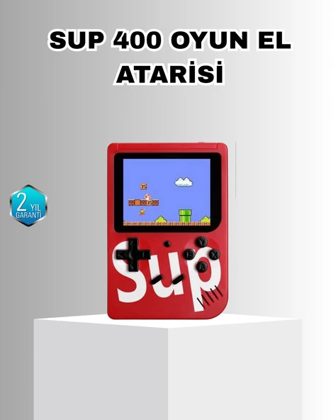 SUP Game Box El Konsolu – 500 Oyunlu TV Bağlantılı 5 Saat Oyun Süresi ürün görseli 1