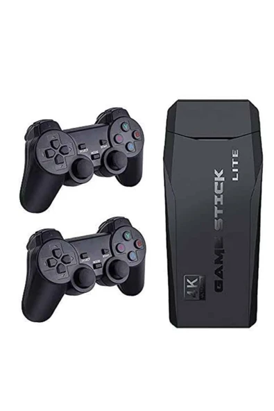 Game Stick El Atarisi 2.4g Kablosuz Çift Kol Oyunlar 4k Game Stick 3500 Oyunlu Atari Uyumlu - Resim 3