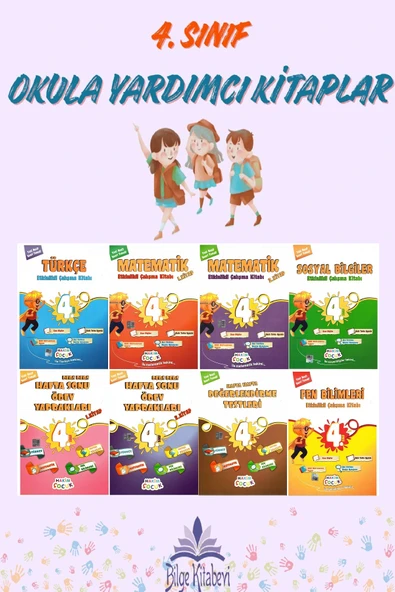 4.Sınıf Yeni Nesil Beceri Temelli Etkinlikli Hakim Set (8 Kitap) ürün görseli 1
