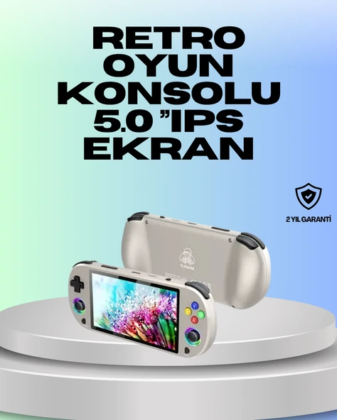 RGB Işıklı Joystickli El Tipi Oyun Cihazı ürün görseli 1