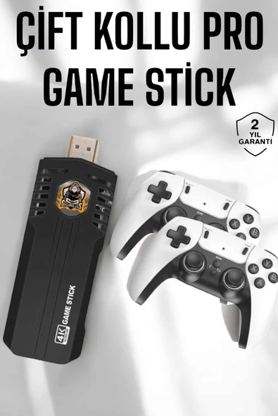 Joystick Çift Kollu Oyun Kolu Retro Oyun Yüksek Çözünürlüklü 3D Game ürün görseli 1