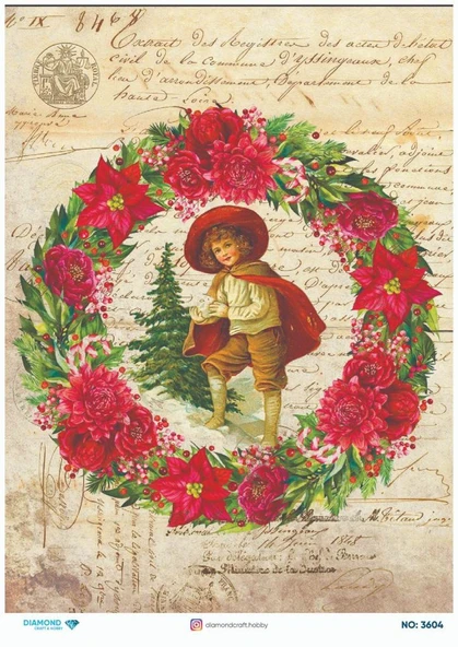 Diamond Pirinç Dekopaj Kağıdı - 3604 ürün görseli 1