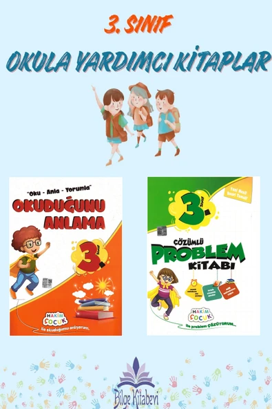 3.Sınıf Okuduğunu Anlama + Çözümlü Problem Kitabı ürün görseli 1