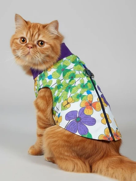 Flora Rain Kedi Yağmurluk Ceket ürün görseli 1