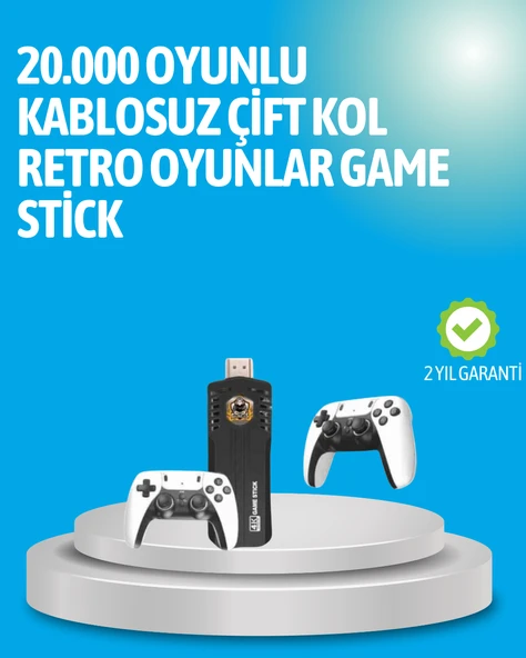Retro Oyun Konsolu – Yüksek Çözünürlük ve Geniş Oyun Seçenekleri ürün görseli 1