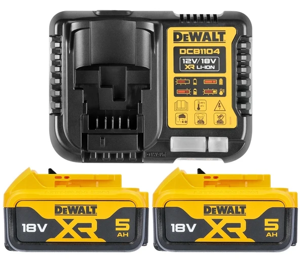 Dewalt DCH133P2 18V 5.0 Ah Çift Akülü Pnömatik Kırıcı Delici Matkap  - Resim 3