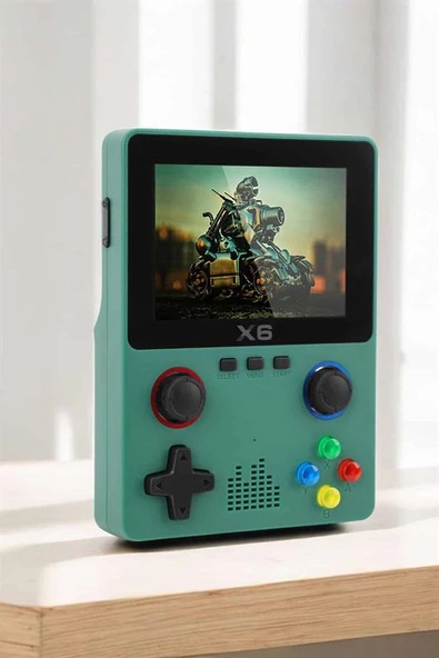 3.5 İnç Ekran 1000 Oyunlu Oyun Konsolu El Atarisi Miüzik Dinleme ve Kitap Okuma ürün görseli 1