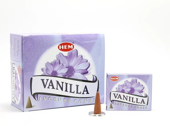 Vanilla Aromalı Konik Tütsü ürün görseli 1