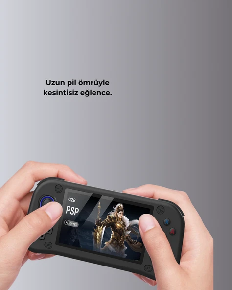 10000 Hazır Yüklü Oyunlu 4.3 İnç IPS Ekranlı Oyun Konsolu - Resim 3