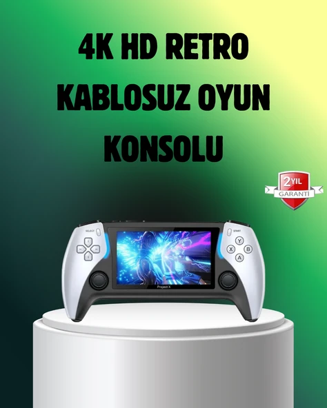 Şarjlı 4 Saat Oyun Süreli TV Bağlantılı Retro Oyun Konsolu ürün görseli 1