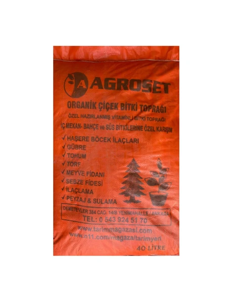 BİTKİ TOPRAĞI 40 LİTRE ürün görseli 1