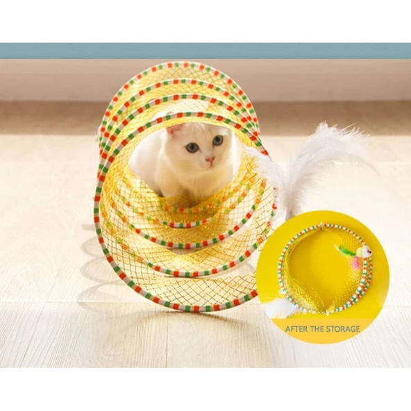 Katlanabilir Kedi Tüneli ürün görseli 1