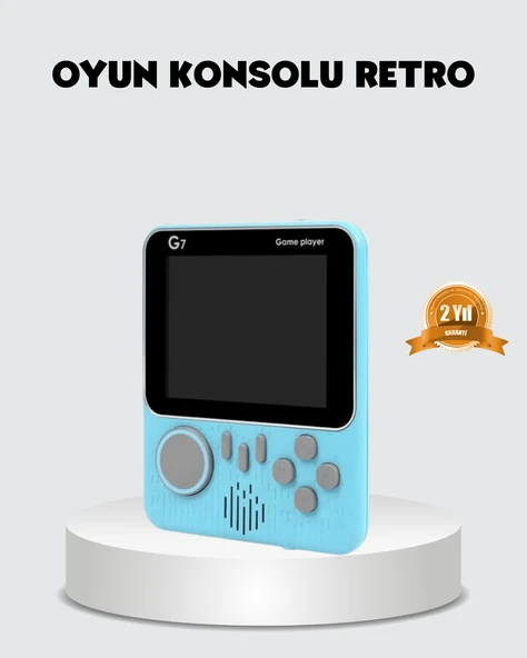 Taşınabilir Retro Oyun Konsolu – 3.5 İnç LCD 666 Klasik Oyun TV Destekli ürün görseli 1