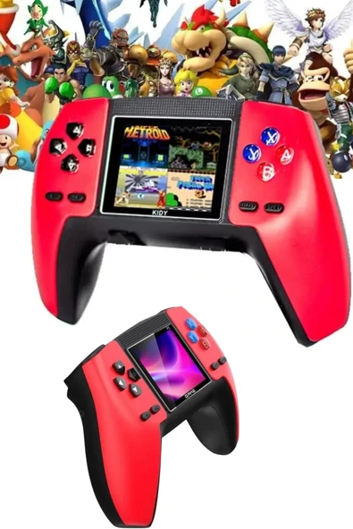 520 Retro Oyunlu El Konsolu Atari Oyun Konsolu Taşınabilir - Resim 2