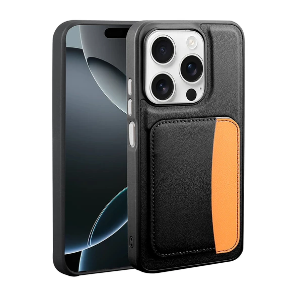 Xiaomi Redmi 15C Kılıf Kartlıklı X-Kart Silikon Kapak - Resim 10