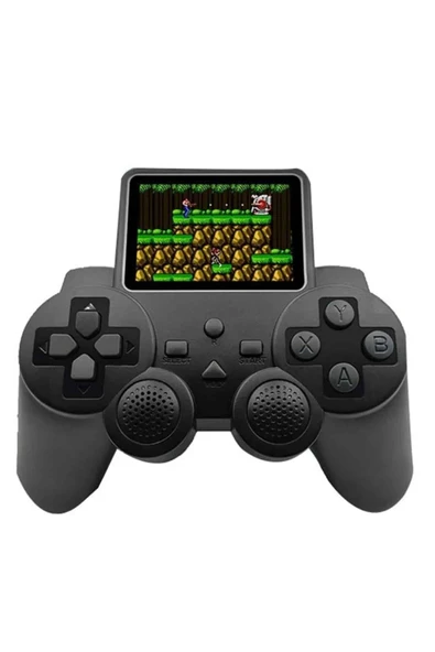 2.4 İnç Ekran 520 Oyunlu Retro Temalı Kablosuz Oyun Kolu El Atarisi - Resim 4