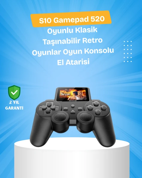 500 Oyun Tek Cihazda! Nostalji ve Eğlence Yanınızda ürün görseli 1