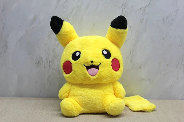 MDB Sevimli Peluş Pikachu Sırt Çantası ürün görseli 1