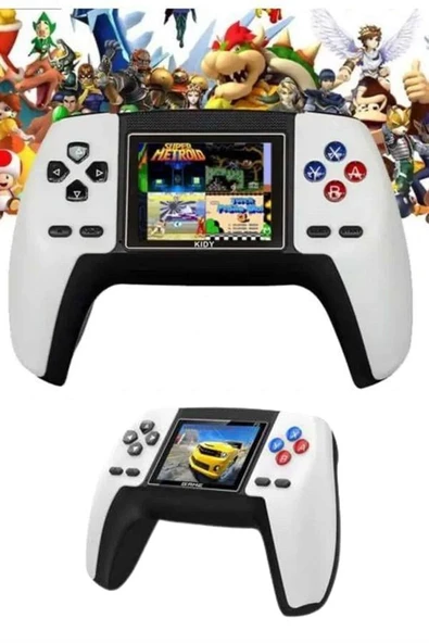 Retro Konsol P5 Uyumlu Taşınabilir 520 Oyunlu Kablosuz Game Stick - Resim 3