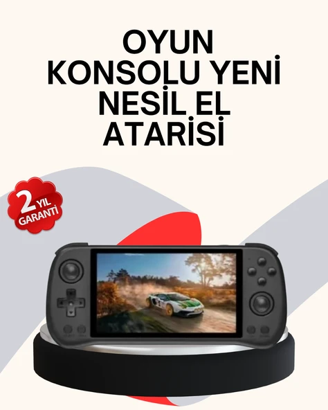 10000 Hazır Yüklü Oyunlu 4.3 İnç IPS Ekranlı Oyun Konsolu ürün görseli 1