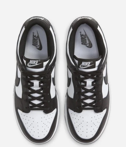 Nike Dunk Low Retro DD1391-100 Siyah-Beyaz Erkek Spor Ayakkabı - Resim 3