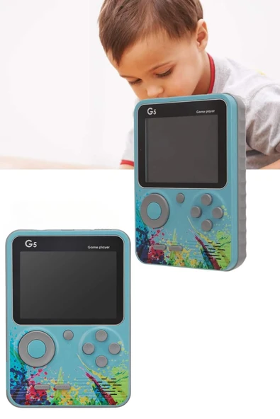 Televizyona Bağlanan Çift Joystick Taşınabilir Klasik Retro Oyunlu - Resim 3