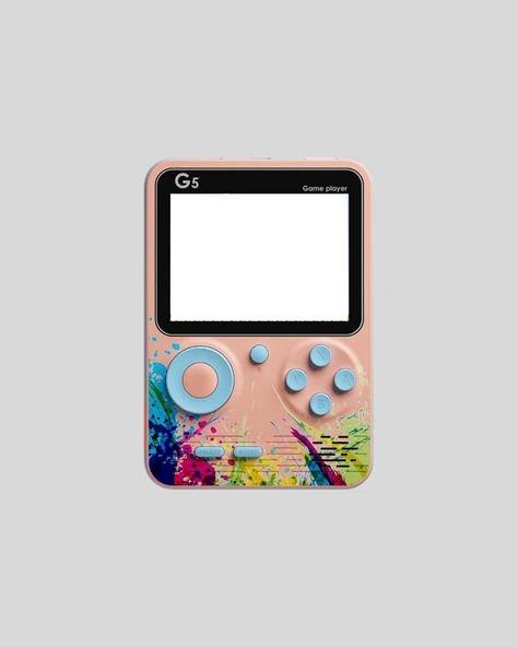 Mini Retro Oyun Konsolu 500 Oyunlu 3.0 İnç Ekran ve Şarjlı Batarya - Resim 2