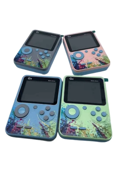 Game Box Oyun Konsolu 500 Retro Oyunlu Mini Taşınabilir 3 İnç - Resim 3