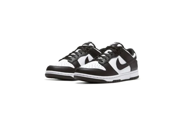 Nike Dunk Low Retro DD1391-100 Siyah-Beyaz Erkek Spor Ayakkabı - Resim 2