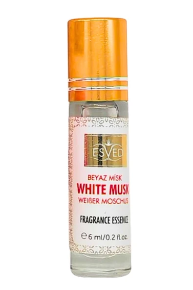 Beyaz Misk Kokusu 6 Ml Alkolsüz Parfüm Hediyelik Kutuda - Resim 2