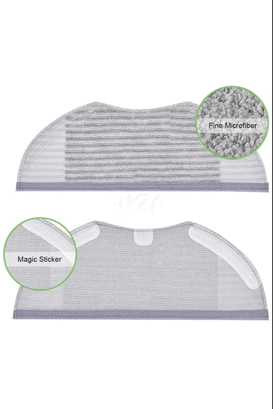 Anker L70 Akıllı Robot Süpürge Uyumlu Robot Süpürge Mop Bezi 1 Adet - Resim 2