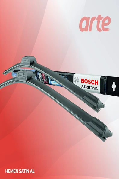 Alfa Romeo Junior 2024-2026 Uyumlu | Bosch Aerotwin Serisi Ön Silecek Takımı | 2'li Set | ürün görseli 1