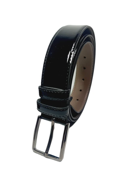 JTAW25KMR1678 KEMER KLASİK RUGAN SİYAH PU & SUNİ DERİ  JANTİ KEMER ürün görseli