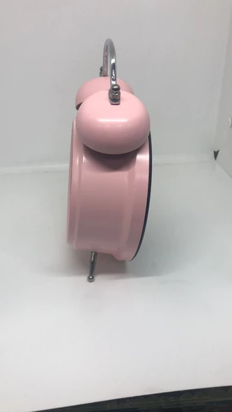 LEBRON Pilli Işıklı Çalar Saat PEMBE - Resim 2