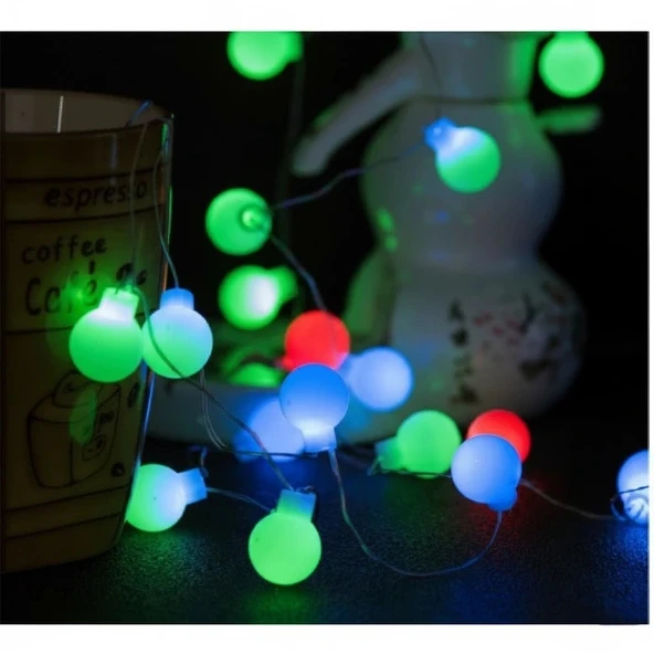 MDB 5m 28 Led RGB Işık Şeffaf Kablo Fişli Eklemeli ürün görseli 1