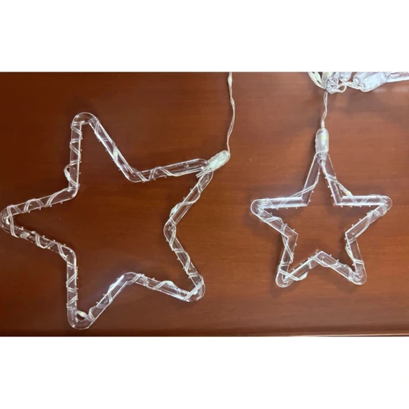 MDB Yıldız Perde Led 10 Saçaklı - Resim 2