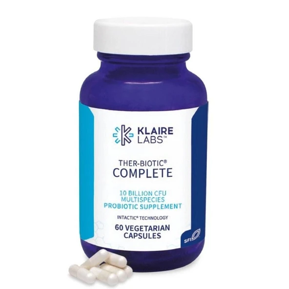 Klaire Labs Ther-Biotic Complete 60 Vegetaryan Kapsül ürün görseli 1