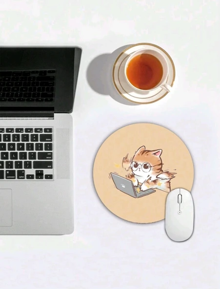 Kedi Desenli Mouse Pad ürün görseli 1