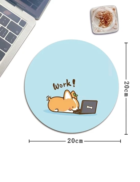 Work Köpek Desenli Mouse Pad ürün görseli 1