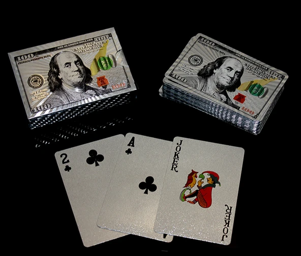 Gümüş Dolar Oyun Kartı ürün görseli 1
