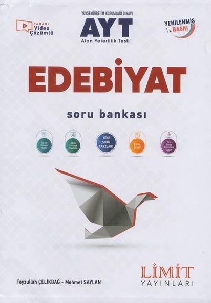 AYT Edebiyat Soru Bankası Limit Yayınları ürün görseli 1