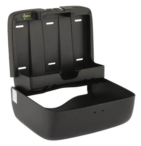 Omnipazar Xinda ZJH230 Z Katlı Kağıt Havlu Dispenseri Plastik 200'lü Siyah - Resim 2