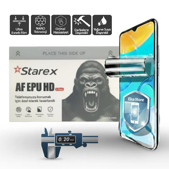 Xiaomi 15 UTRA Nano Ekran Koruyucu Ultra İnce AF EPU - 0.20 mm HD STAREX ürün görseli 1