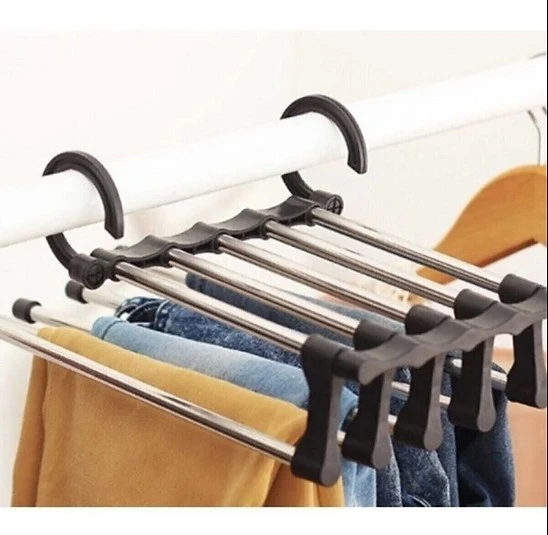 Katlanabilir 5li Pantolon Askısı - Resim 3