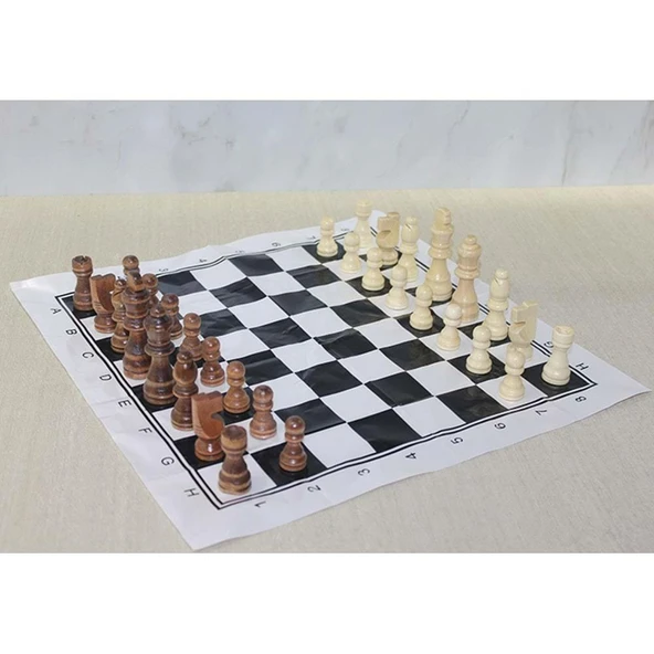 Ahşap Satranç Taşı 9 Cm ürün görseli 1