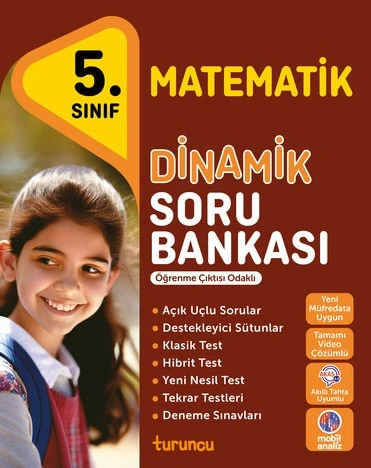 5. Sınıf Matematik Dinamik Soru Bankası Tudem Yayınları ürün görseli 1