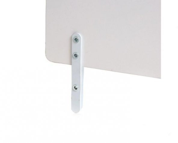 BabyDoor Bebek Güvenlik Ahşap Yatak Bariyeri 90x15 cm Beyaz mdf - 6