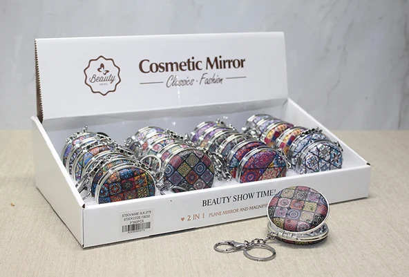 Taşlı El Aynası Anahtarlık Model 10 ürün görseli 1