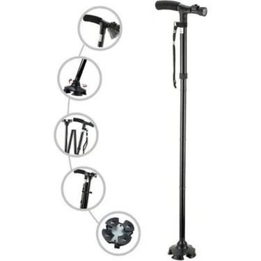 Led Işıklı Katlanır Baston ürün görseli 1