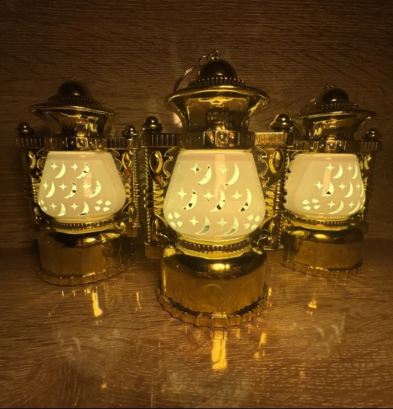 Ramazan Kandili 12 li Kutu 16 cm ürün görseli 1